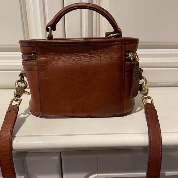 Coach Bags Vintage Coach Train Case Trail Bag British Tan 9955